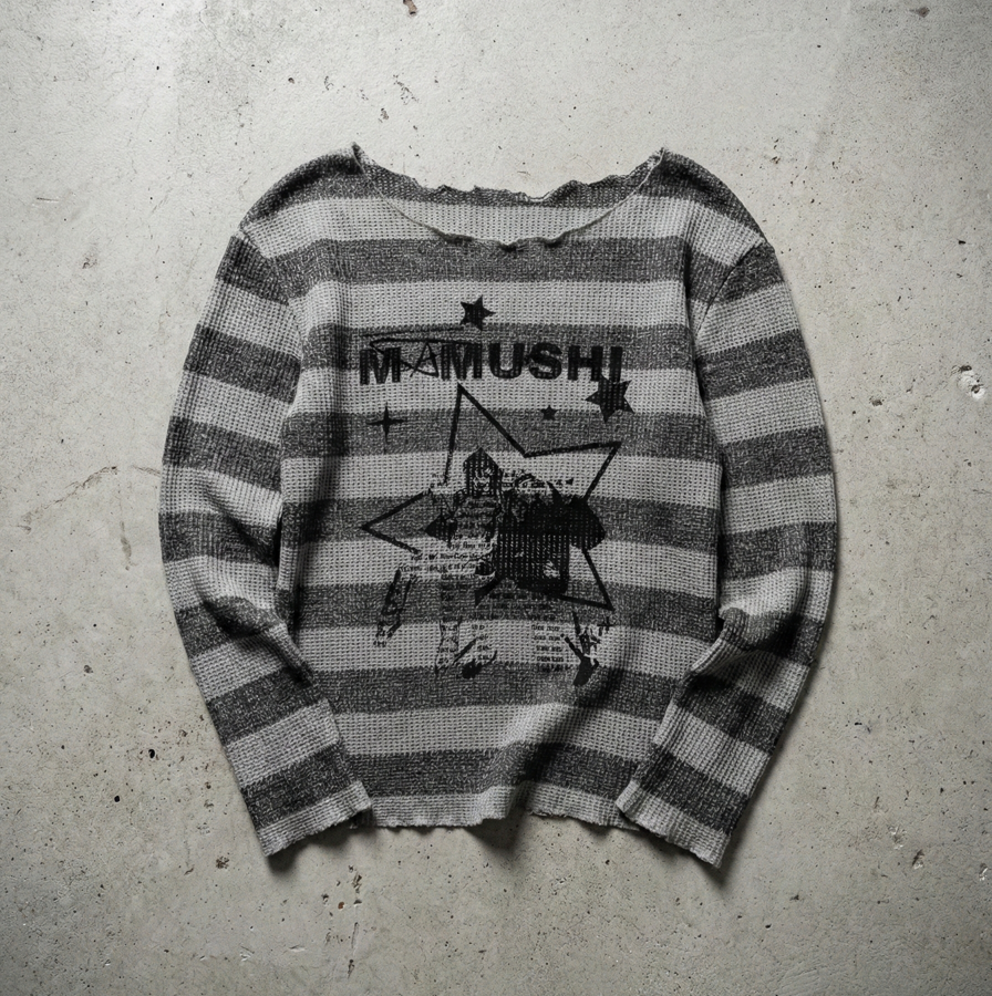 Oversized off-shoulder top