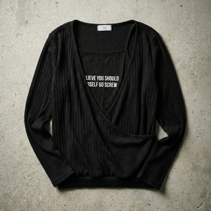 Kopertowy longsleeve