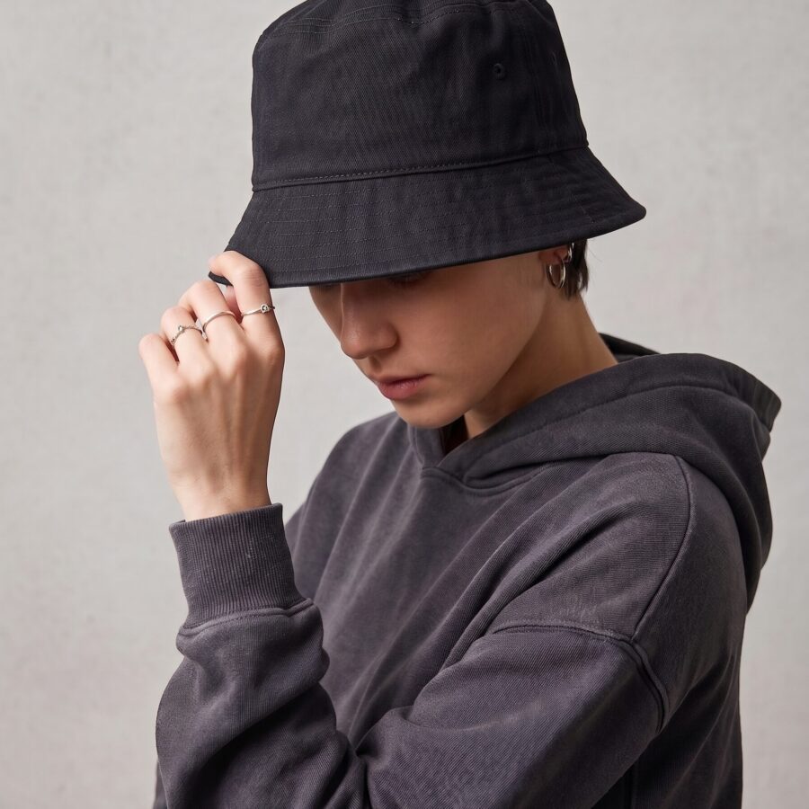 Deep down bung bucket hat