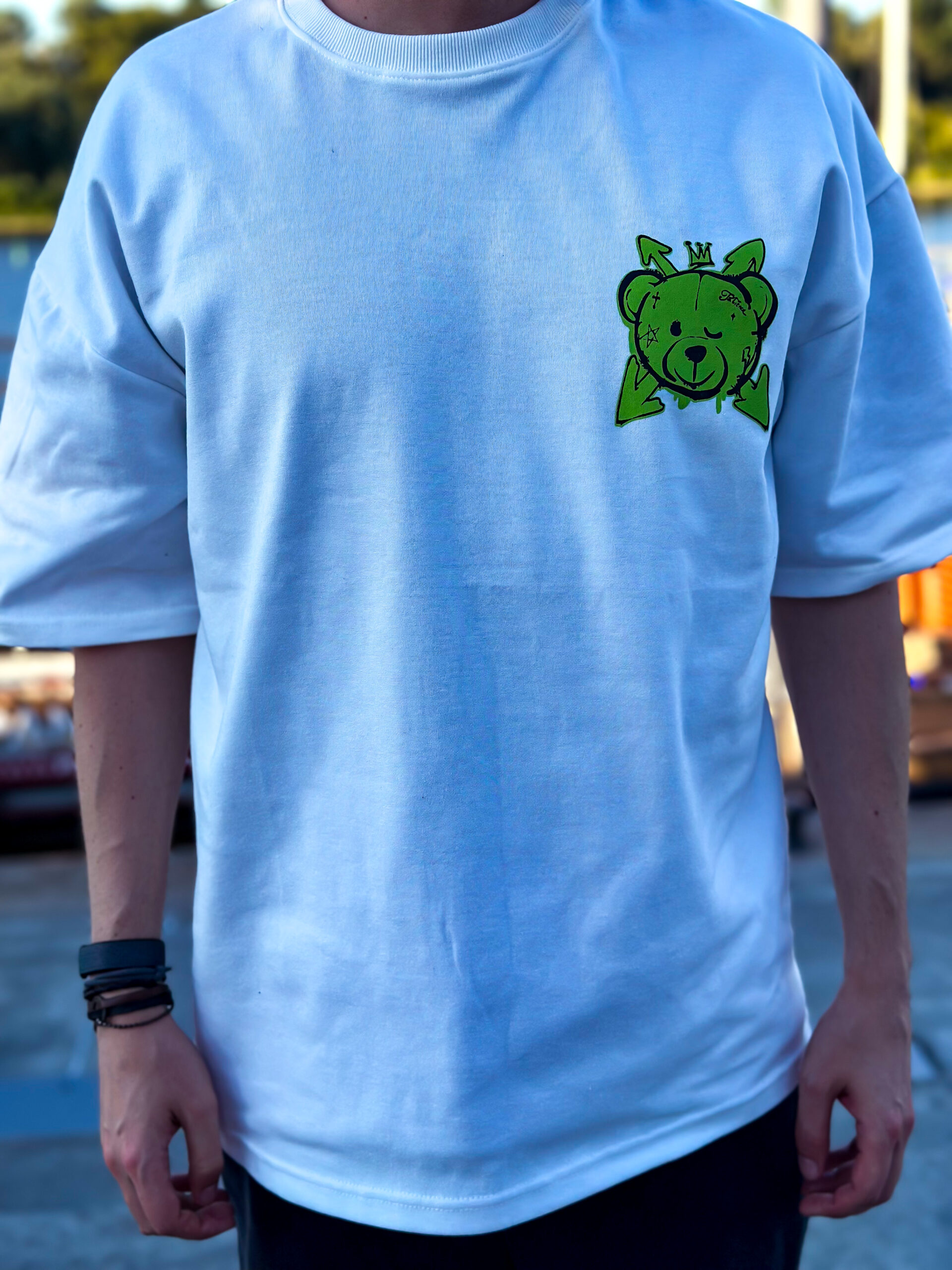 Oversized T-shirt Happy Bear