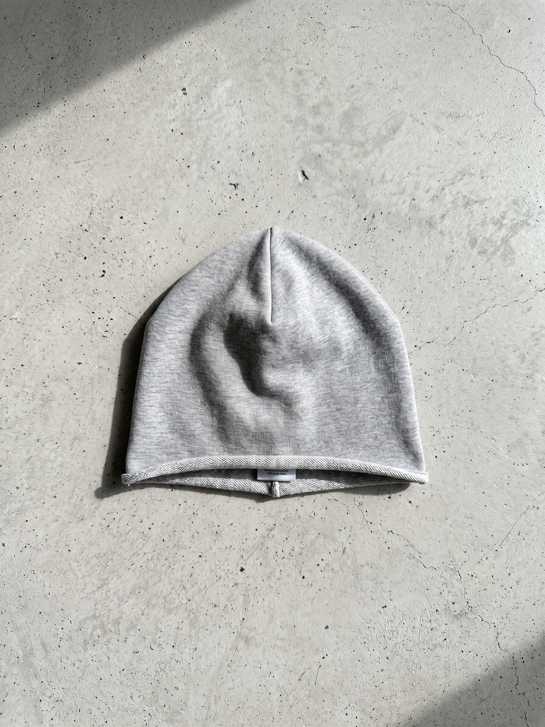 czapka skarpeta szara, krotsza