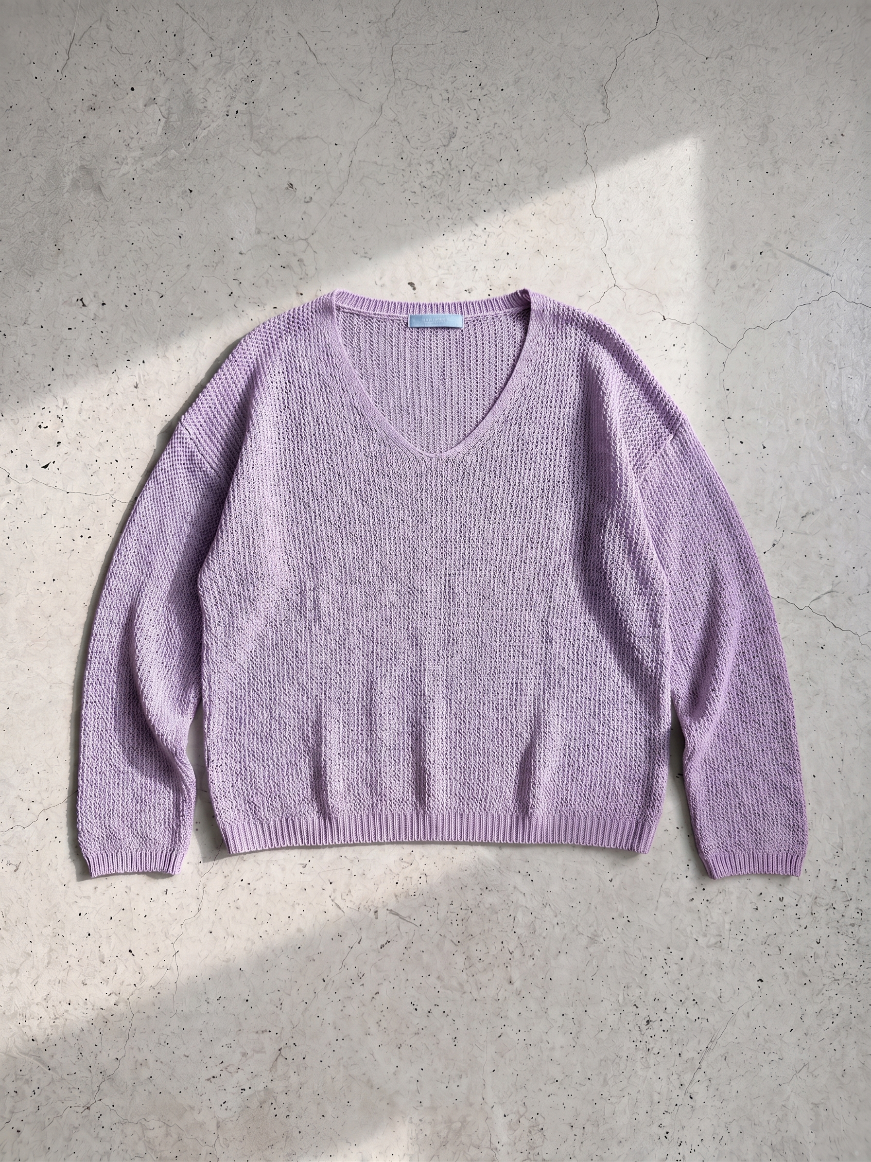 Dzianinowy sweter oversize