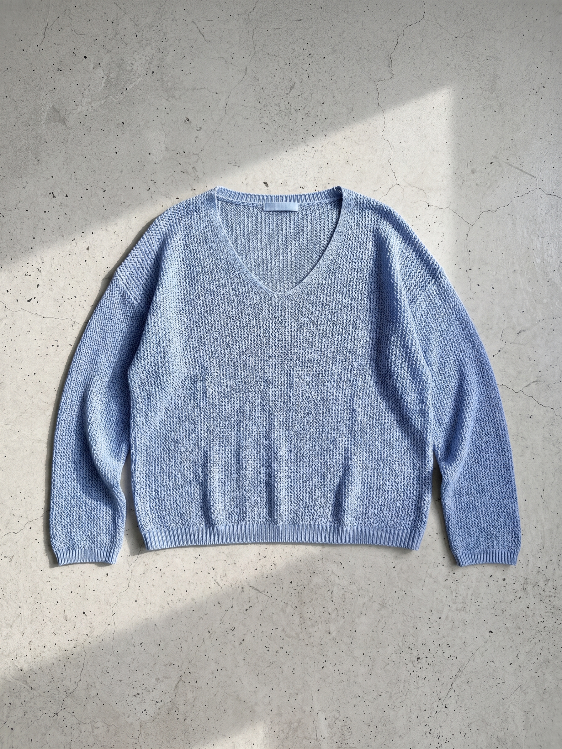Dzianinowy sweter oversize